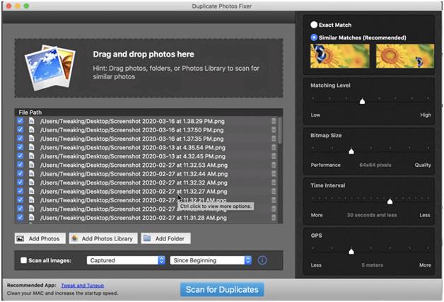 Duplicate photo cleaner for mac
